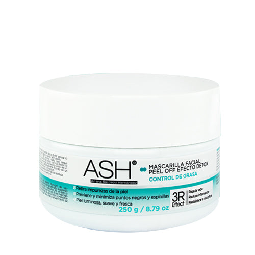 Ash - Mascarilla Facial Peel Off Efecto Detox