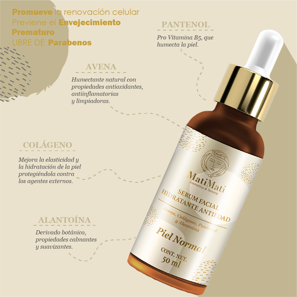 MatiMati - Serum Facial Hidratante Antiedad