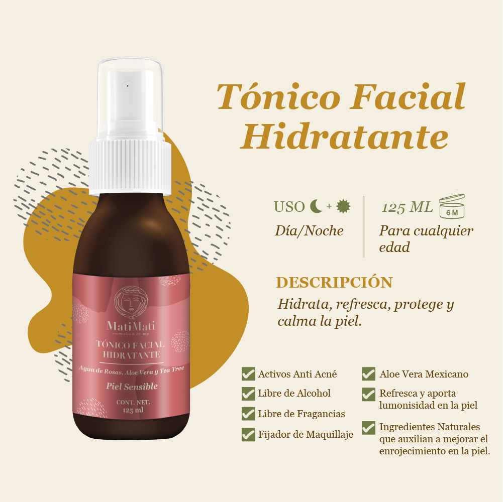 MatiMati - Tónico Facial Hidratante