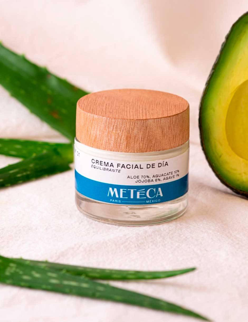 Metéca - Crema Facial de Día Equilibrante