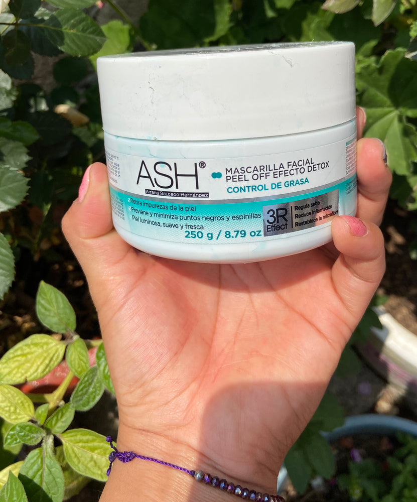 Ash - Mascarilla Facial Peel Off Efecto Detox