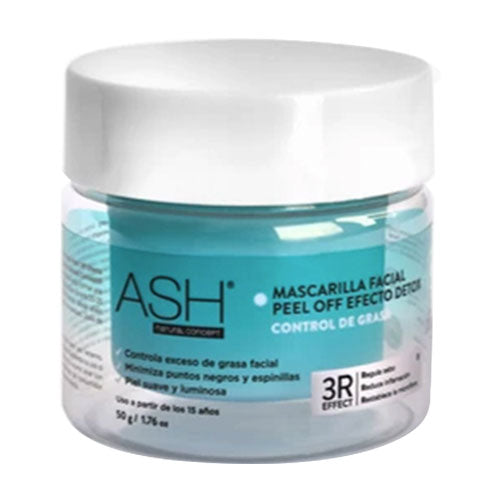 Ash - Mascarilla Facial Peel Off Efecto Detox