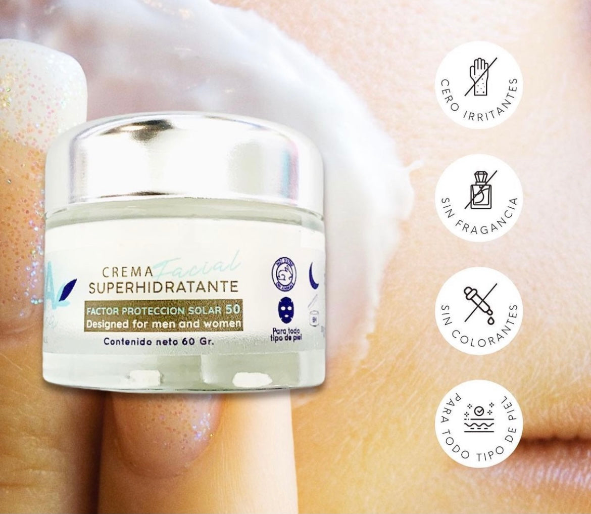 Biora Dermatika - Crema Facial Super Hidratante Spf 50